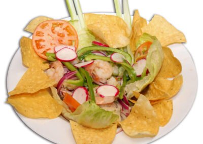 Ceviche de camarones