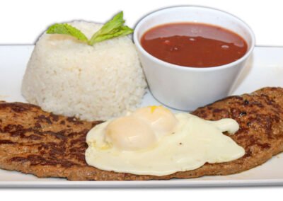 Desayuno con Huevo y Carne