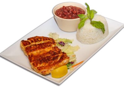 Salmon al Grill white