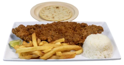Bistec empanizado