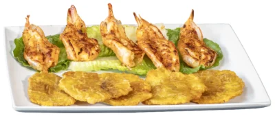 camarones a la plancha