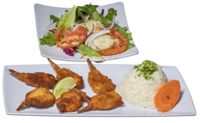 camarones empanizados